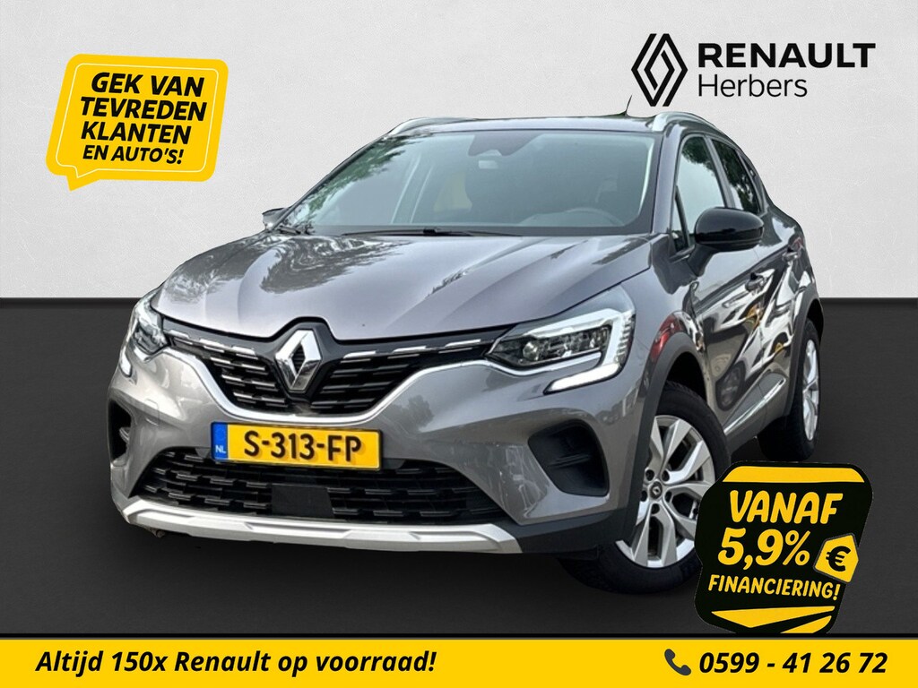 Renault Captur 1.0 TCe 100 Zen CRUISE / STOELVERW. / TREKHAAK / PDC ACHTER / ECC