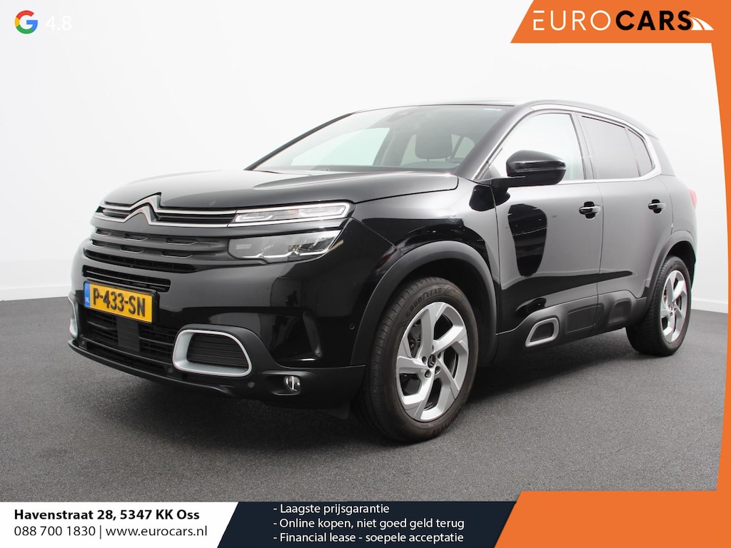 Citroën C5 Aircross 1.2 PureTech 130pk Automaat Business Climate Control Navigatie Cruise Parkeer sensoren V+A Camera Virtual cockpit Carplay LED 18" LM Velgen