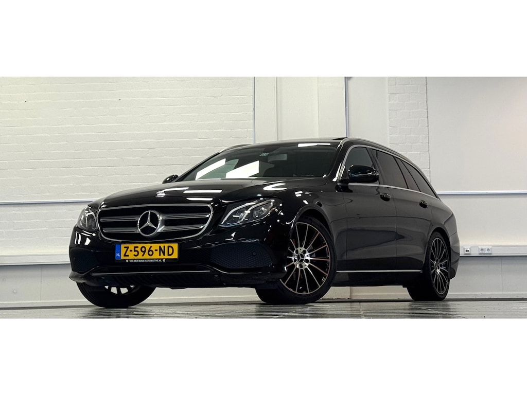 Mercedes-Benz E-klasse Estate 200 Ambition 100% Dealer onderhouden Luchtvering Led Trekhaak Schuif/kanteldak Mooi!