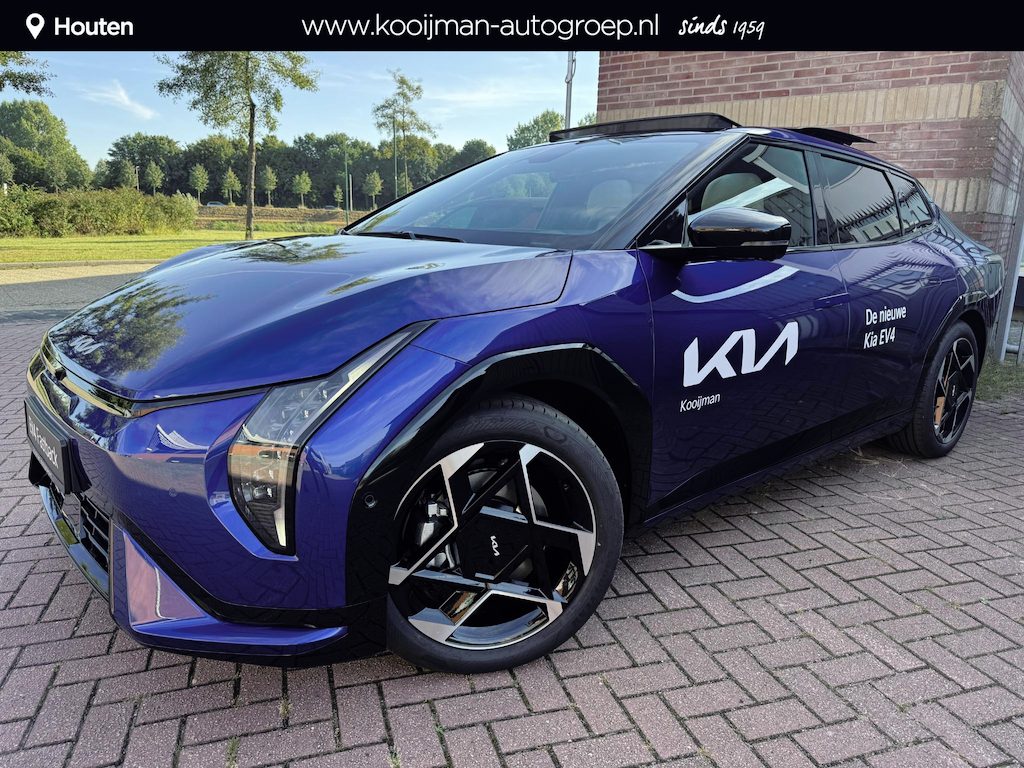 Kia EV4 Fastback GT-PlusLine 81.4 kWh Nu Beschikbaar voor Proefrit en Bezichtiging!!!