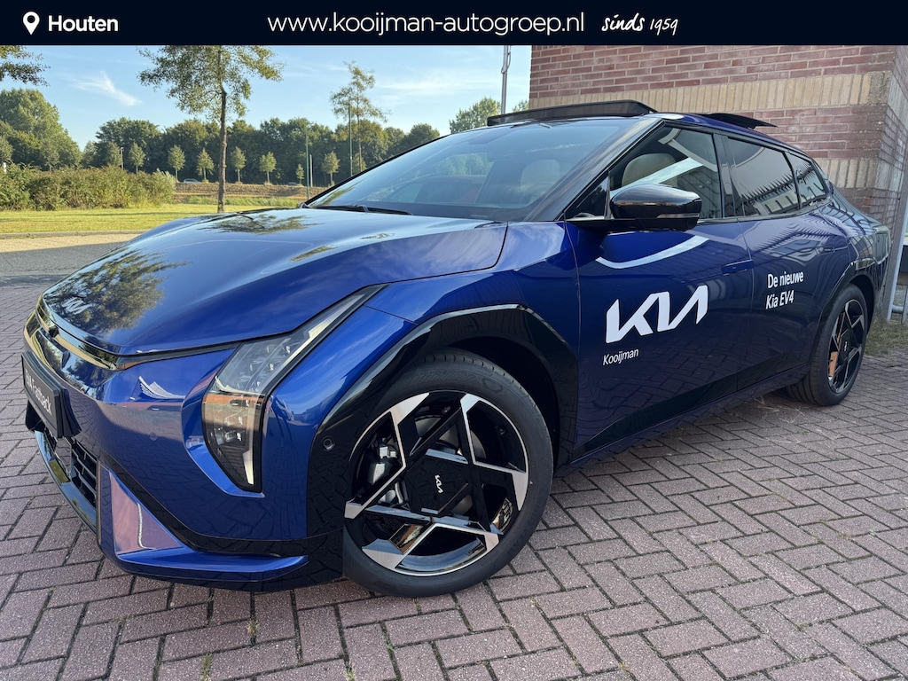 Kia EV4 Fastback GT-PlusLine 81.4 kWh Nu Beschikbaar voor Proefrit en Bezichtiging!!!