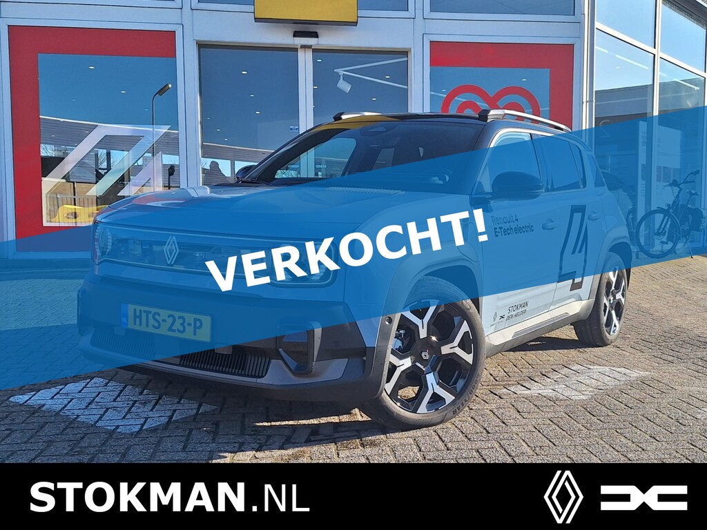 Renault R4 comfort range techno 52 kWh | Navigatie | Climate Control | Electrische achterklep | Adaptive Cruise Pack winter | en nog meer | | DEMONSTRATIE AUTO, VRAAG NAAR BESCHIKBAARHEID |