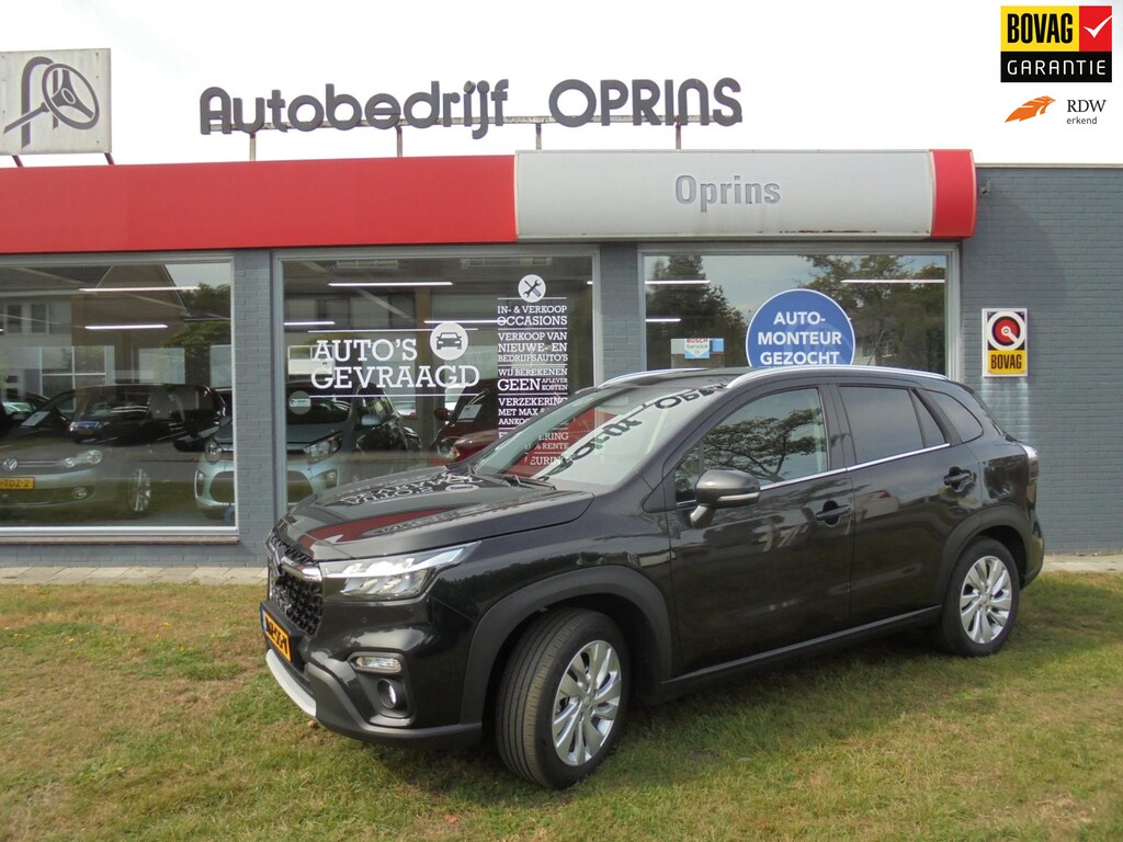 Suzuki S-Cross 1.4 Boosterjet Select Smart Hybrid Incl. Fabrieksgarantie, 1500kg Trekgewicht. Dealer onderhouden. enz.