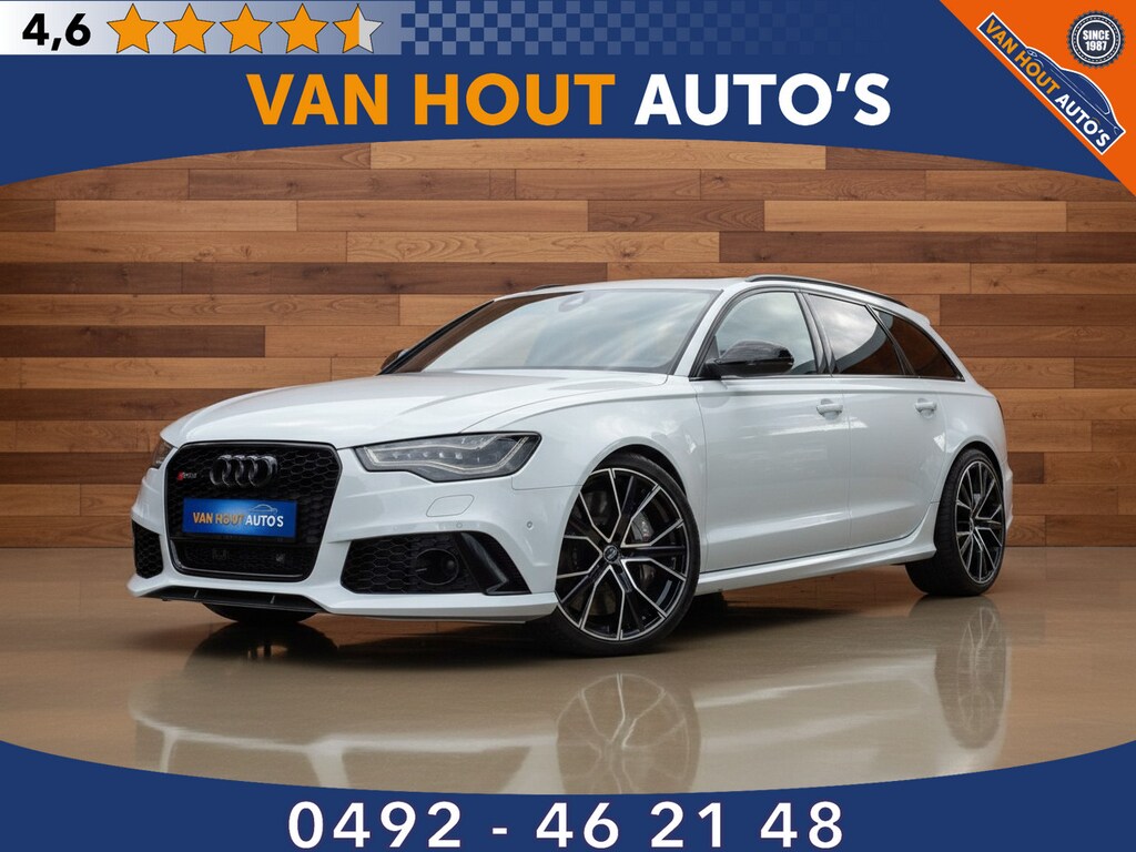 Audi RS6 Avant 4.0 TFSI Quattro Pro Line Plus | Massagestoelen | Suzuka Grey RS 6