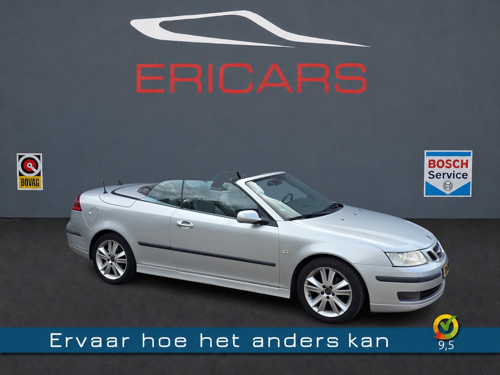 Saab 9-3 Cabrio 1.8t NAVI LM BLAUWE KAP WINTERSET