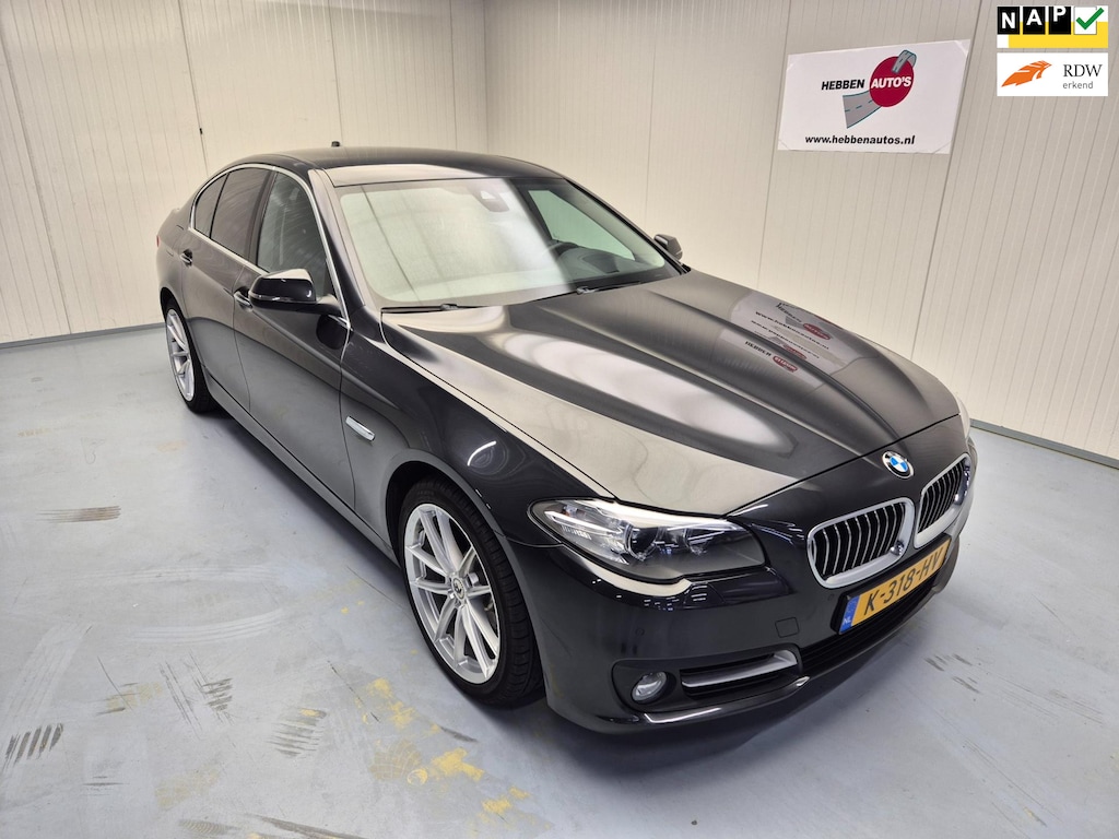 BMW 5-Serie 520i Business Navi Camera Leer Ecc Cruise Control Alu Pdc Trekhaak