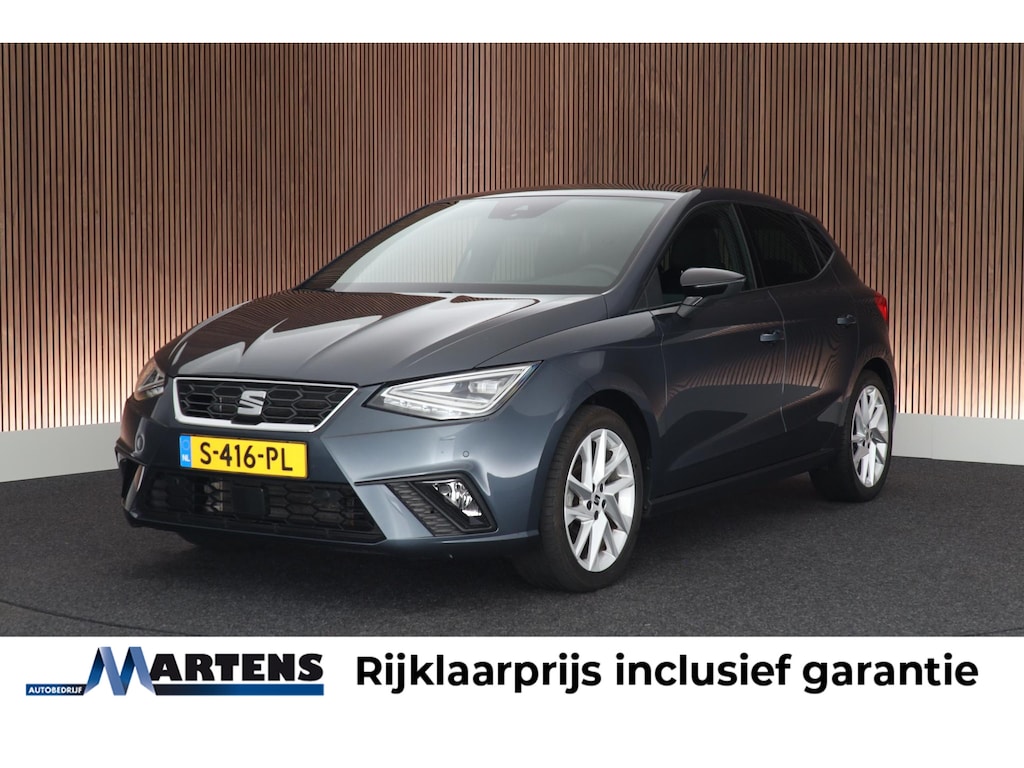 SEAT Ibiza 1.0 EcoTSI 95pk FR Business Intense LED Alcantara Stoelverwarming Camera Led Virtual Cockpit Navigatie