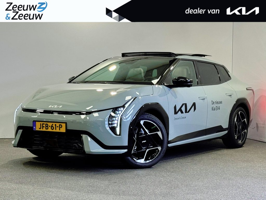 Kia EV4 Fastback GT-PlusLine 81.4 kWh | 204 pk | 595 km actieradius | Bel voor info 071-7600600