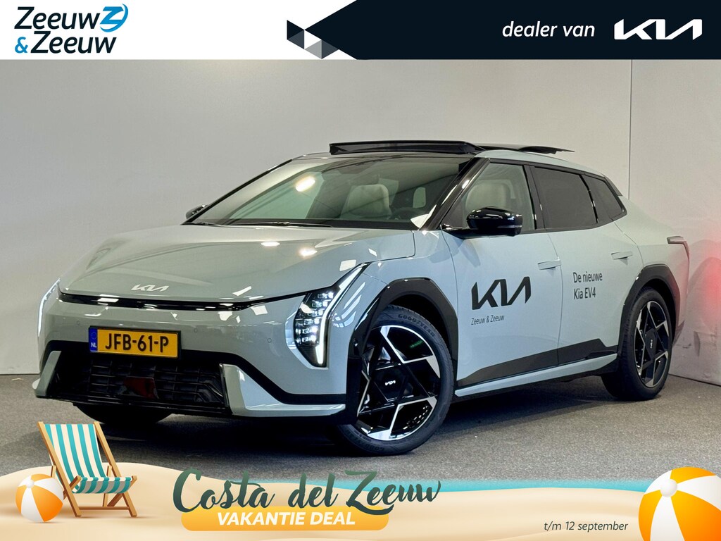 Kia EV4 Fastback GT-PlusLine 81.4 kWh | 204 pk | 595 km actieradius | Bel voor info 071-7600600