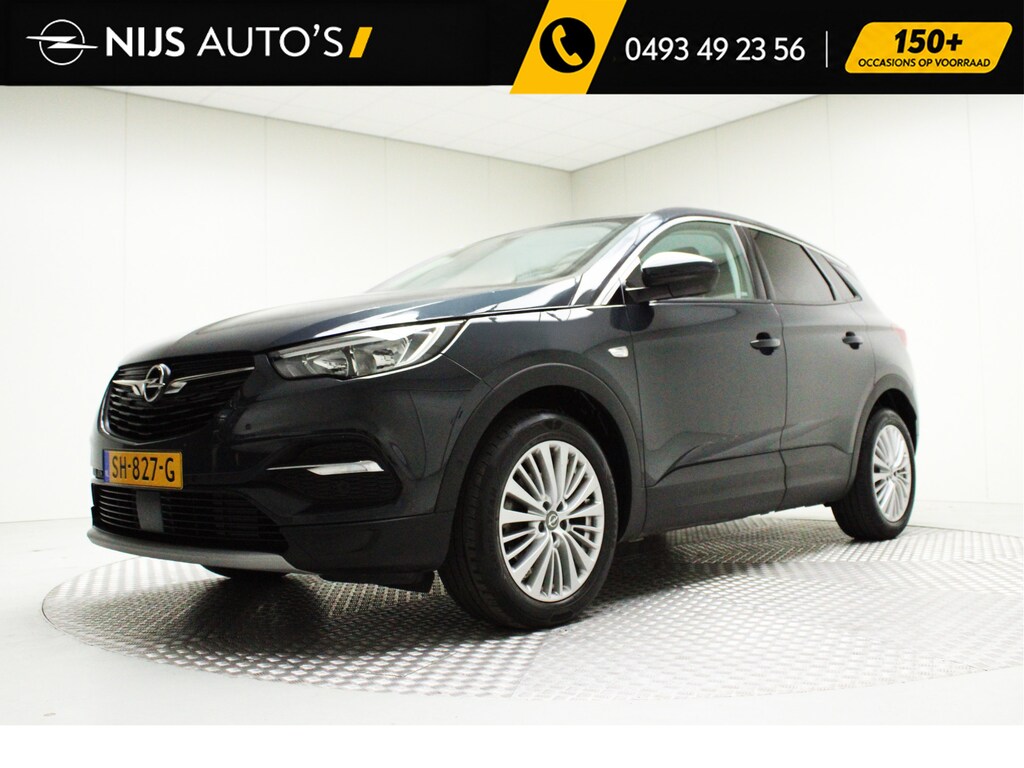 Opel Grandland X 1.2 Turbo Business Exec. | Dealer Onderhouden | Leder AGR / PDC v&a / Bluetooth / Navi Full Map