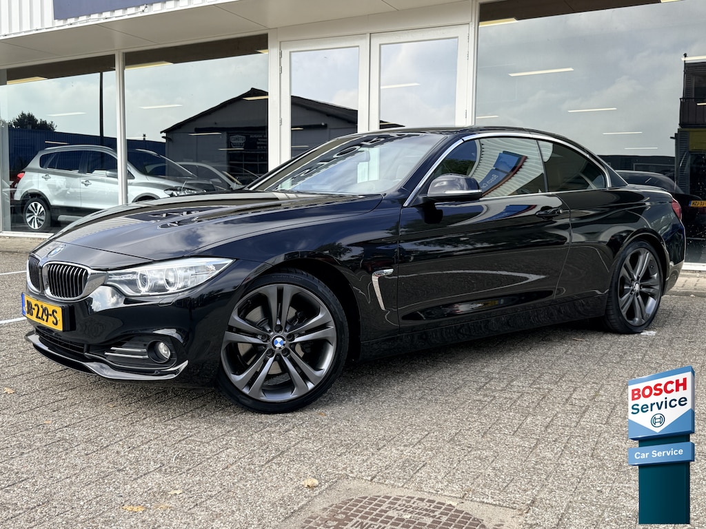 BMW 4-Serie Cabrio 428i High Executive | Bi-Xenon | Navi | Sportstoelen | Nek- en Stoelverwarming | PDC | Bluetooth