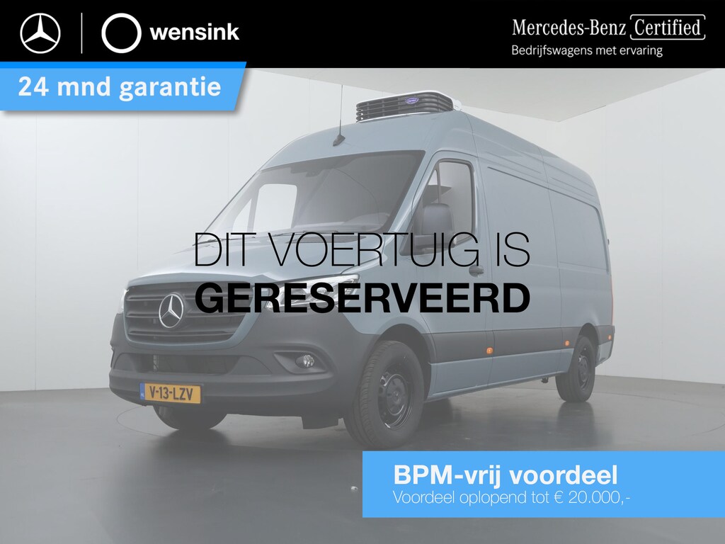 Mercedes-Benz Sprinter 315 CDI | L2 H2 | SELECT | AUT. | KOEL/VRIES COMBI | KOELWAGEN | -13 VRIEZEN | NAVIGATIE | CAMERA | CARRIER KOELMOTOR | ACHTERUITRIJCAMERA | AIRCO | CRUISE CONTROL | LED VERLICHTING | CERTIFIED