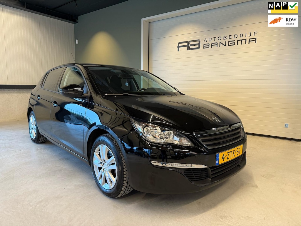 Peugeot 308 1.2 PureTech ACTIVE-uitv|CLIMA AIRCO|CRUISE CONTROL|ISOFIX|NAVIGATIE|LM-VELG|TREKHAAK|nweAPK+OH.+nwe DISTRIBUTIERIEM!!