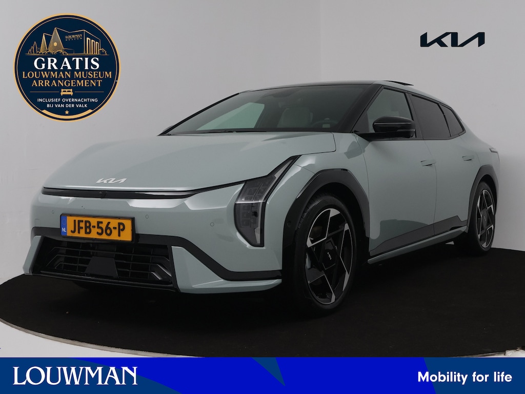 Kia EV4 Fastback GT-PlusLine 81.4 kWh | 10 Jaar Garantie | Panoramadak | Leder | Nederlandse Auto | NAP | Gratis-museum-arrangement