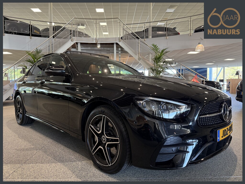 Mercedes-Benz E-klasse 300 e AMG, Pano, Distronic, 360, Burmester, Memory