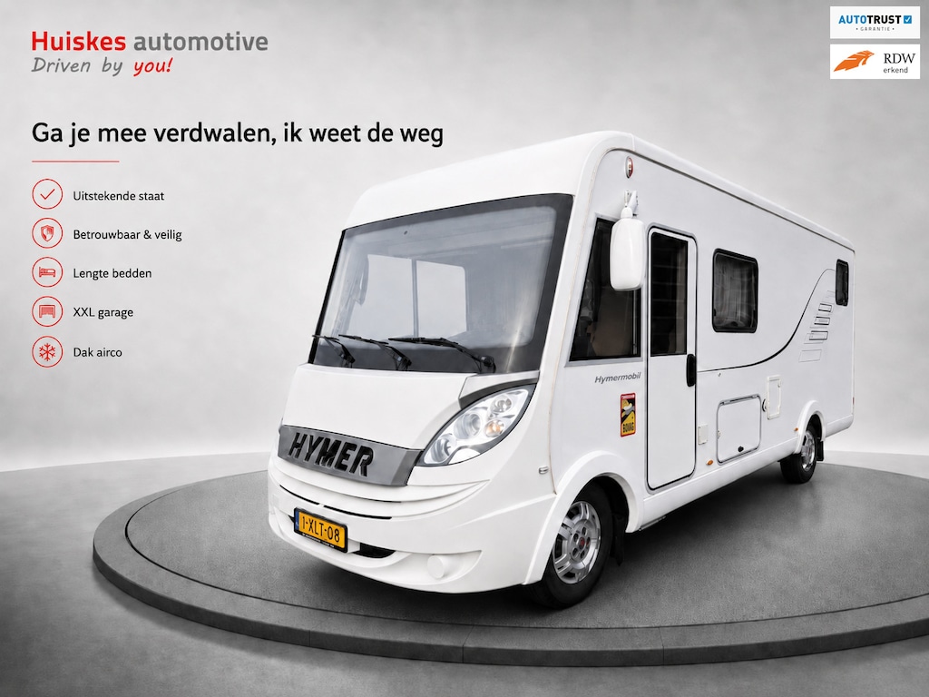 HYMER B 578 Eriba 2x airco/xxl garage/LPG/lengtebedden/oven/camera