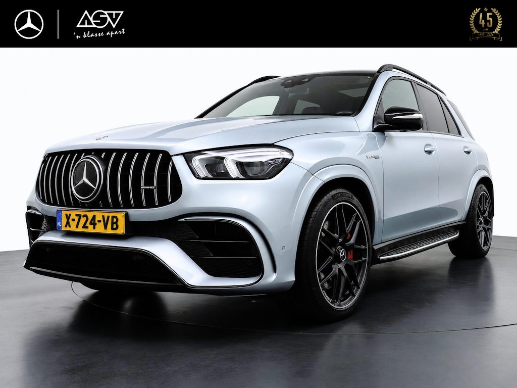 Mercedes-Benz GLE AMG 63 S 4MATIC+ Premium Plus | Luchtvering met AMG Active Ride Control | Trekhaak Wegklapbaar | Panorama - Schuifdak | Head-Up Display | Burmester Surround Sound | Multibeam LED Koplampen | 360° Cmera | Distronic Cruise Control & Stuurassistent | 22" AMG Kruisspaaks Velgen