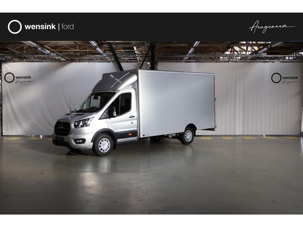 Ford Transit 350 2.0 TDCI L4H1 Trend Skeletal | Uit voorraad leverbaar | Karhof Gesloten Bak + Overloopklep | Kenteken 2024 | Bluetooth | Cruise Control | Voorruitverwarming | Laadvermogen 1200KG + |