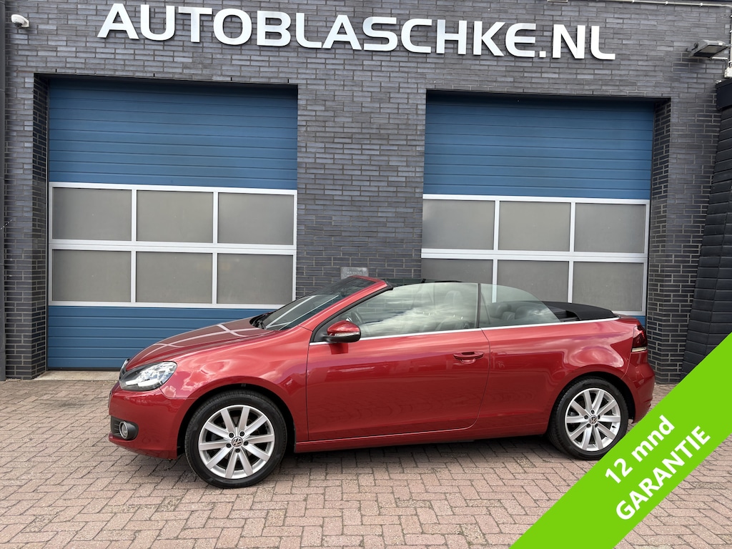 Volkswagen Golf Cabriolet 1.4 TSI, leder, airco, lmv 17 inch