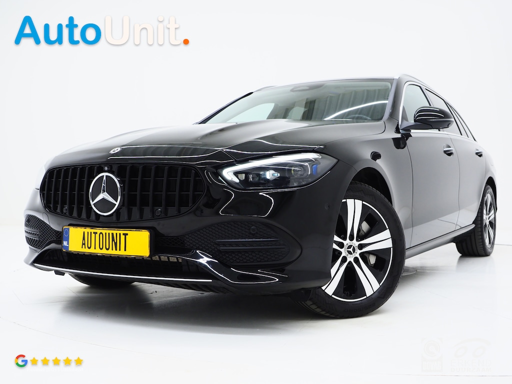 Mercedes-Benz C-klasse Estate 300e Avantgarde | Keyless | Trekhaak | 360 | Dodehoek | Leder | Sfeerverlichting | Carplay