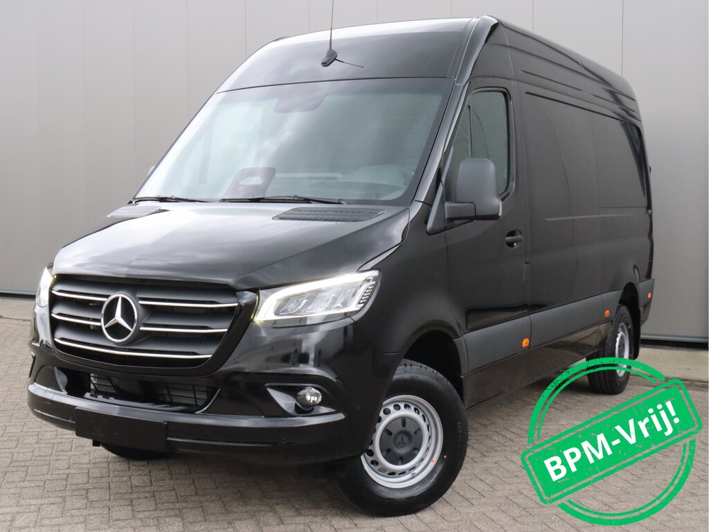 Mercedes-Benz Sprinter BPM VRIJ - 319CDI 190PK Automaat L2H2 RWD SELECT | BPM Vrij | Distronic | Alarm klasse 3 SCM | LED Koplampen |