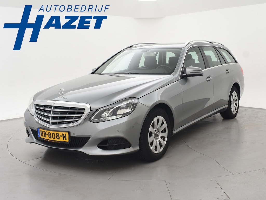 Mercedes-Benz E-klasse Estate 200 CDI NIEUW MODEL + TREKHAAK | LEDER | ELEKTR. ACHTERKLEP | NAVIGATIE