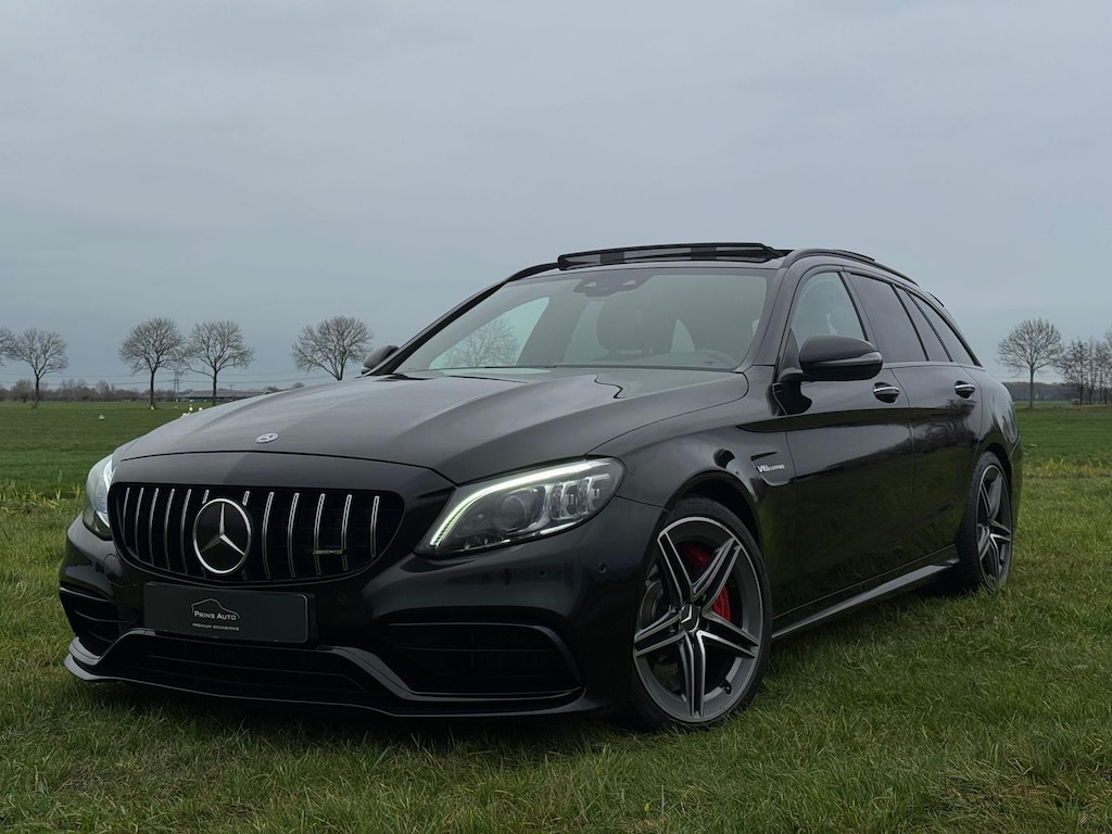 Mercedes-Benz C-klasse AMG 63 S Premium Plus Pack |PANO|BURMESTER|SP. UITLAAT|MEMORY|TRACK PACE| 17360 / 3760