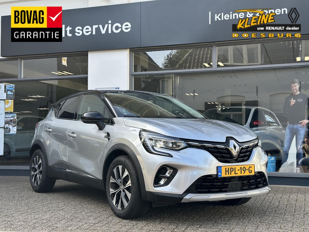 Renault Captur 1.3 TCe 140 EDC Techno | Lage tellerstand | Camera en sensoren | Easylink navigatie systeem