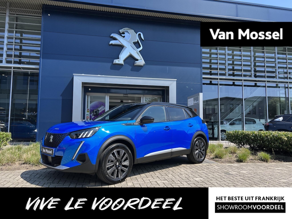 Peugeot e-2008 EV GT 50 kWh Climate Control | Voorstoelen Verwarmd | Full Map Navigatie | Apple Carplay / Android Auto | Camera | Parkeersensoren | Bekleding Half Leder/Alcantara
