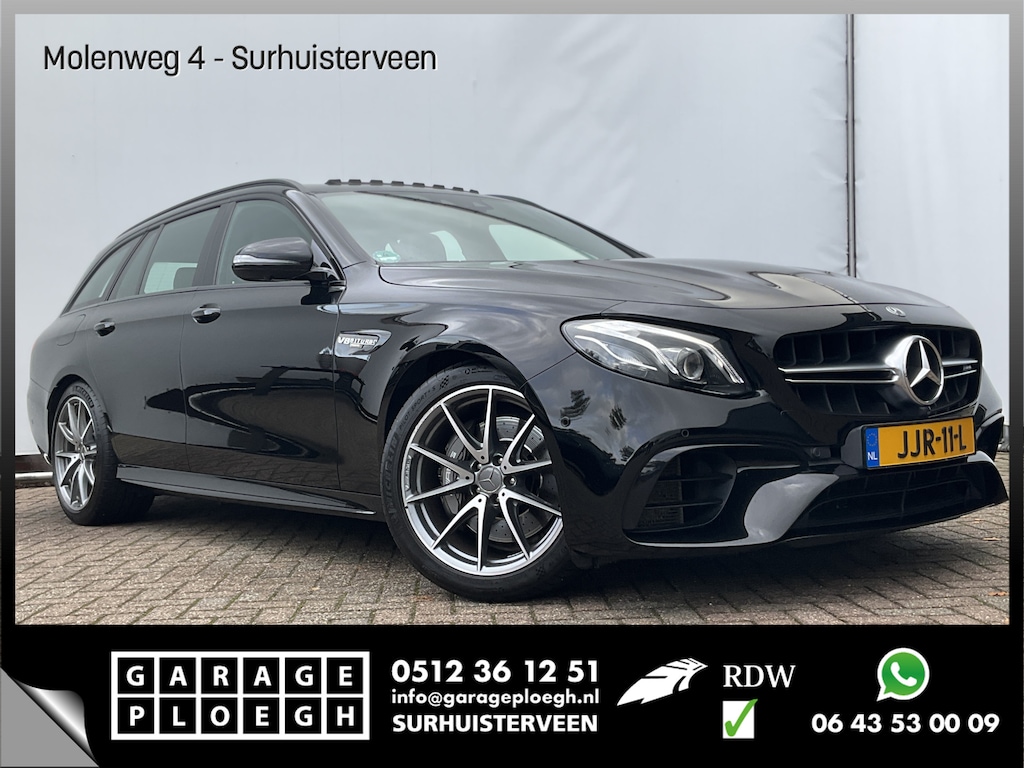 Mercedes-Benz E-klasse AMG 63 4MATIC+ Pano Burmester HUD Stoelverw+Ventilatie Sfeerverl Dealer-Serviced!