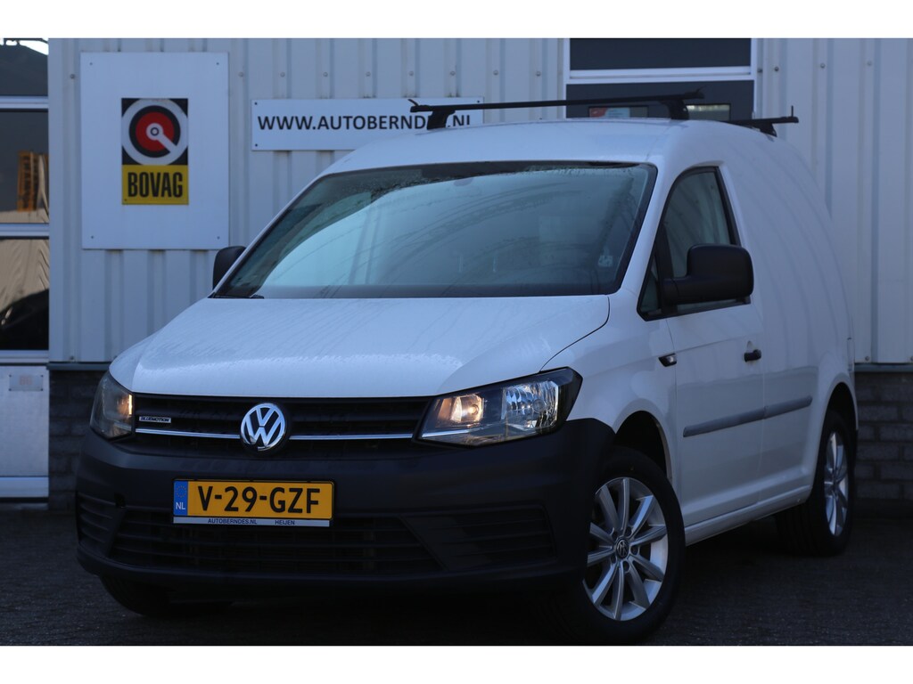Volkswagen Caddy 1.4 TGI CNG L1H1 Automaat*BPM Vrij!*Perfect Onderh.*Zijschuifdeur/Stoelverw./Trekhaak/LED/Parkeersens./Airco/Front ass./Cruise-Control*