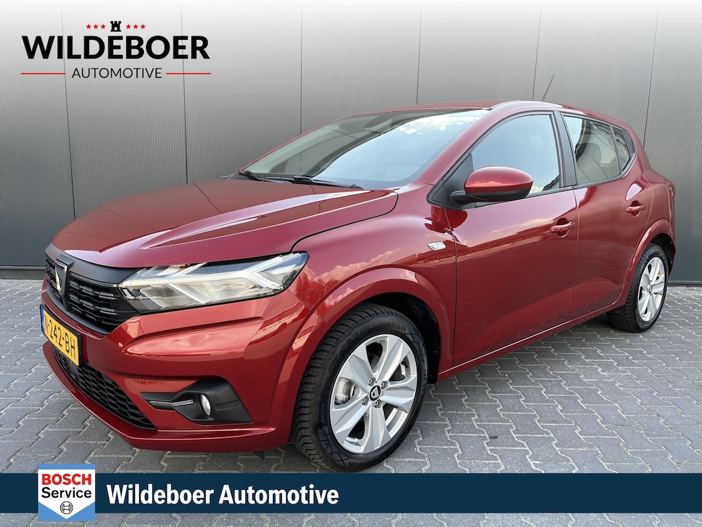 Dacia Sandero 1.0 TCe 90 PK Comfort + AIRCO + CRUISE + LMV + LED + PDC + CAMERA