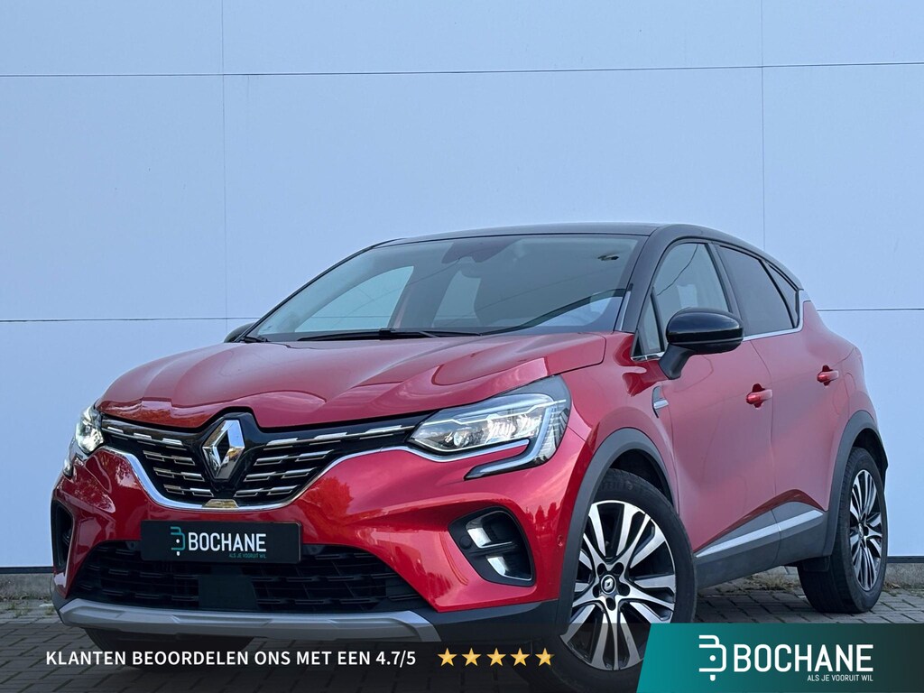 Renault Captur 1.3 mild hybrid 160 iconic | Navigatie | Panoramadak | Leder | 360 Camera | Rijstrookcorrectie |