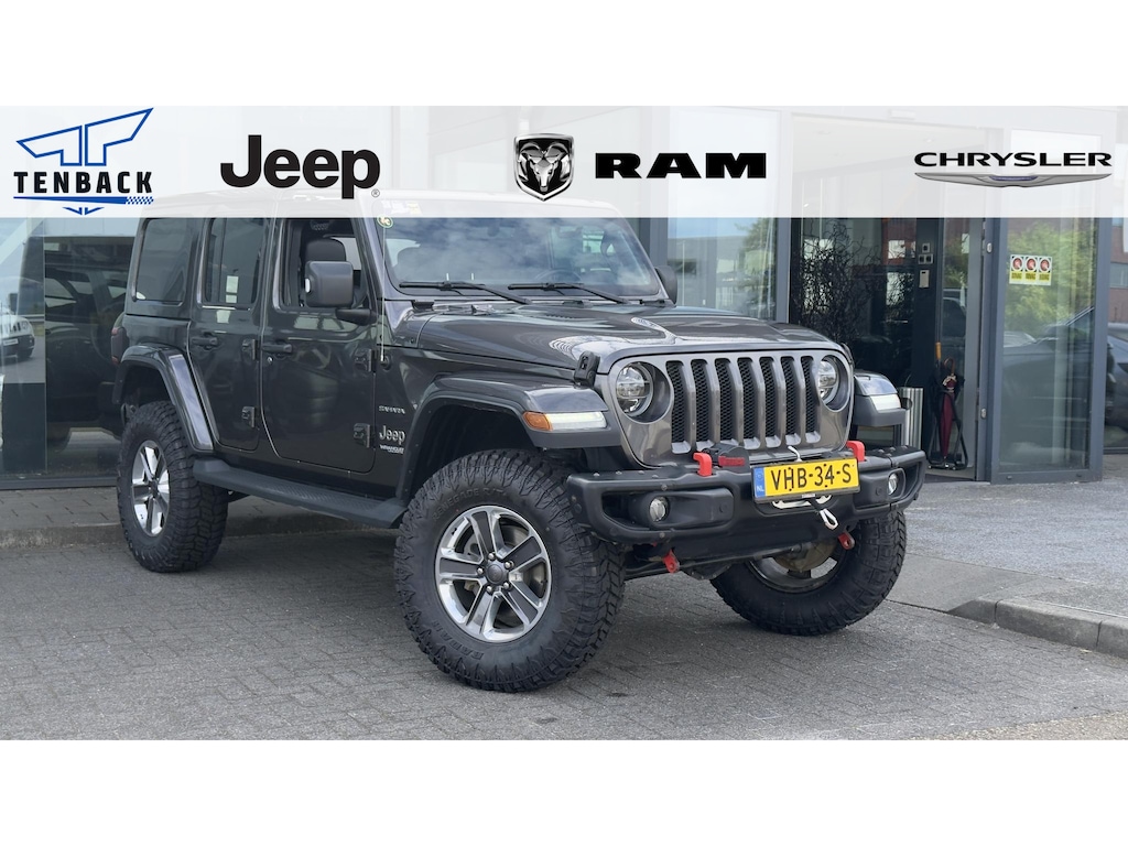 Jeep Wrangler 2.2D Sahara 1e eig | Grijs kent ex btw | Rijdklaarprijs