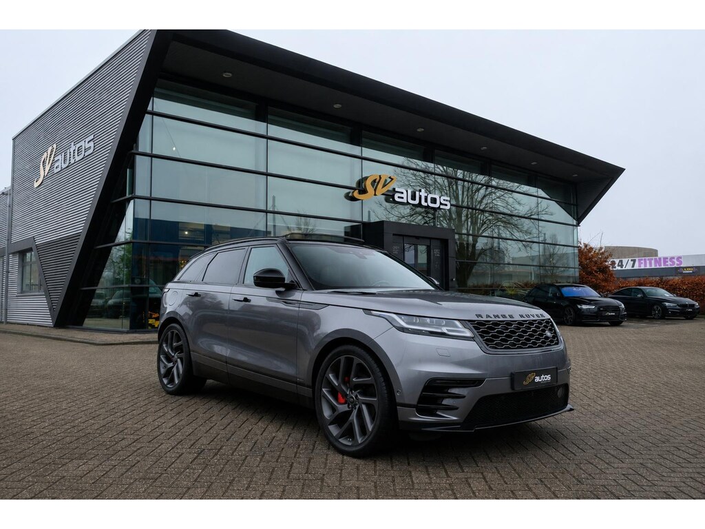Land Rover Range Rover Velar D300 V6 300pk R-dynamic Grijs kenteken Panoramadak Medidian 22" LMV SVR