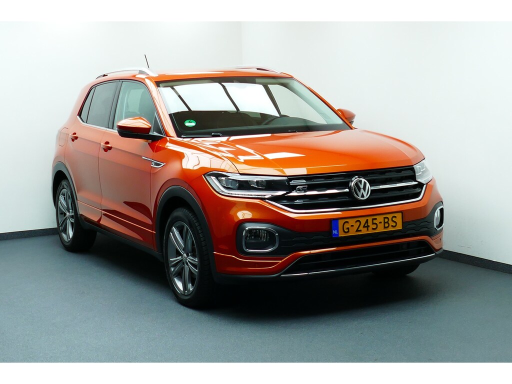 Volkswagen T-Cross 1.0 116pk TSI Style R-Line. Virt Cockpit, Adaptief Cruise, Navi, Led, 17"LMV, Haak 1100kg