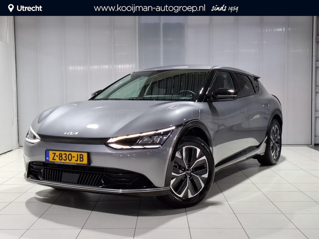 Kia EV6 Plus 77.4 kWh Trekhaak, Btw auto, NL auto, Apple Carplay/Android Auto, Navigatie, Stoel en stuur verwarming.