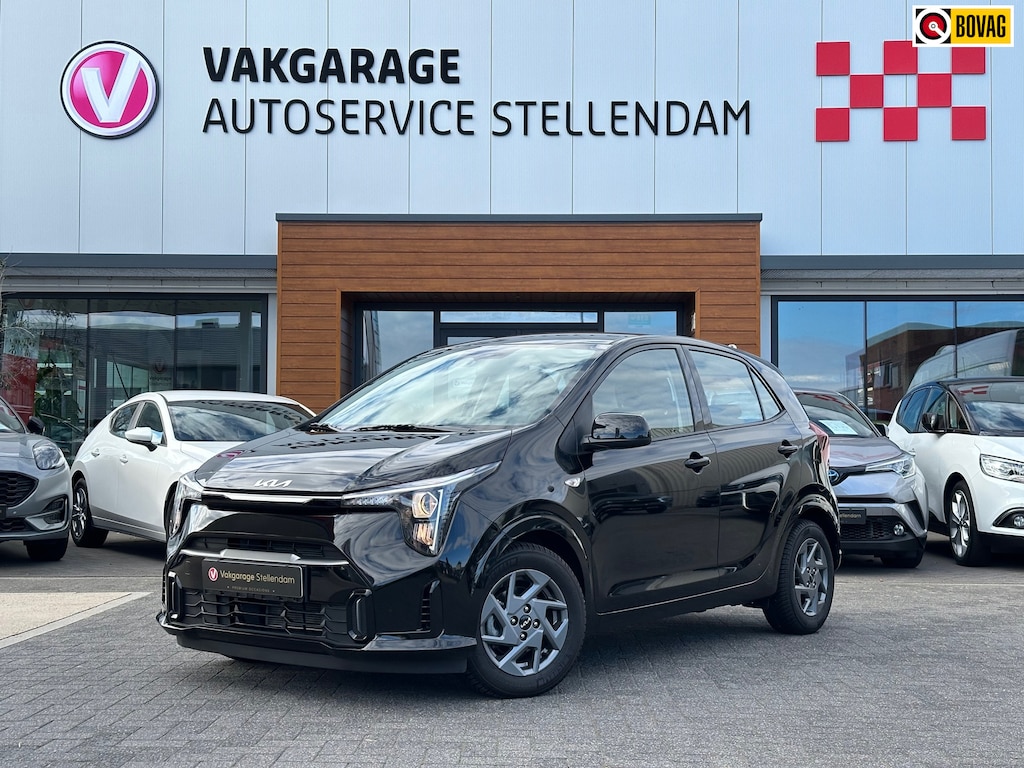 Kia Picanto 1.0 DPI DynamicPlusLine|Autom|Stoel/Stuur verw|4S Banden|Camera|Lm Velgen|Carplay