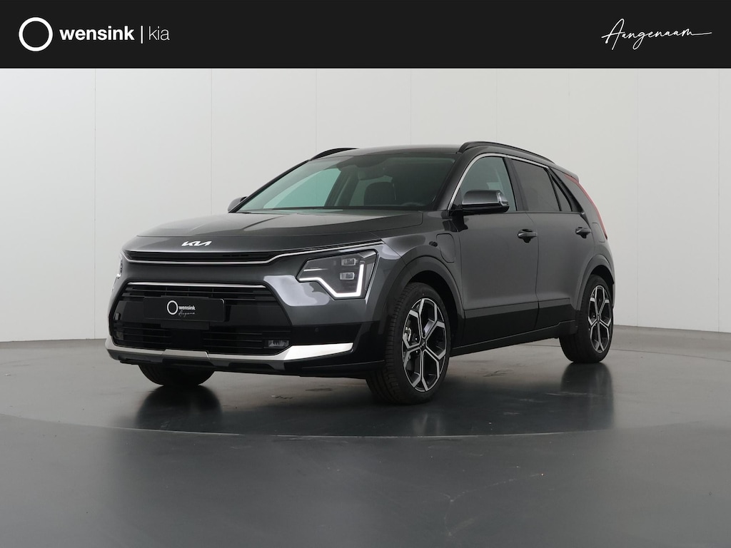 Kia Niro Hybrid 1.6 GDi PHEV DynamicPlusLine Edition | 18” lichtmetalen velgen | Elektrisch verstelbare bestuurdersstoel | Stoel/Stuurwielverwarming | LED Koplampen | Elektrisch bedienbare achterklep |
