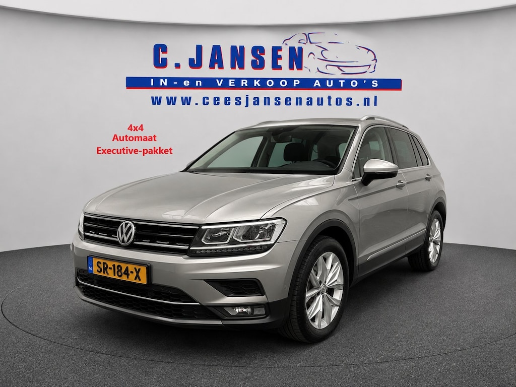 Volkswagen Tiguan 1.4 TSI 4Motion 4x4 Highline | 18" Lichtmetalen velgen 'Kingston' | Achteropkomend verkeer waarschuwing | Airco (automatisch) AUTOMAAT