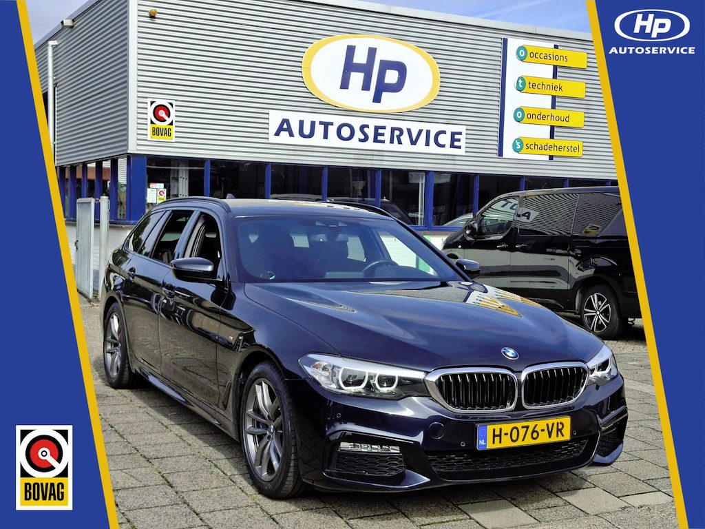 BMW 5-Serie Touring 530i High Exe M-Sportpakket/afn.Trekhaak/Camera/LM Breedset/Elek.Achterklep/BMW-Dealer Onderhouden/Privacy Glass