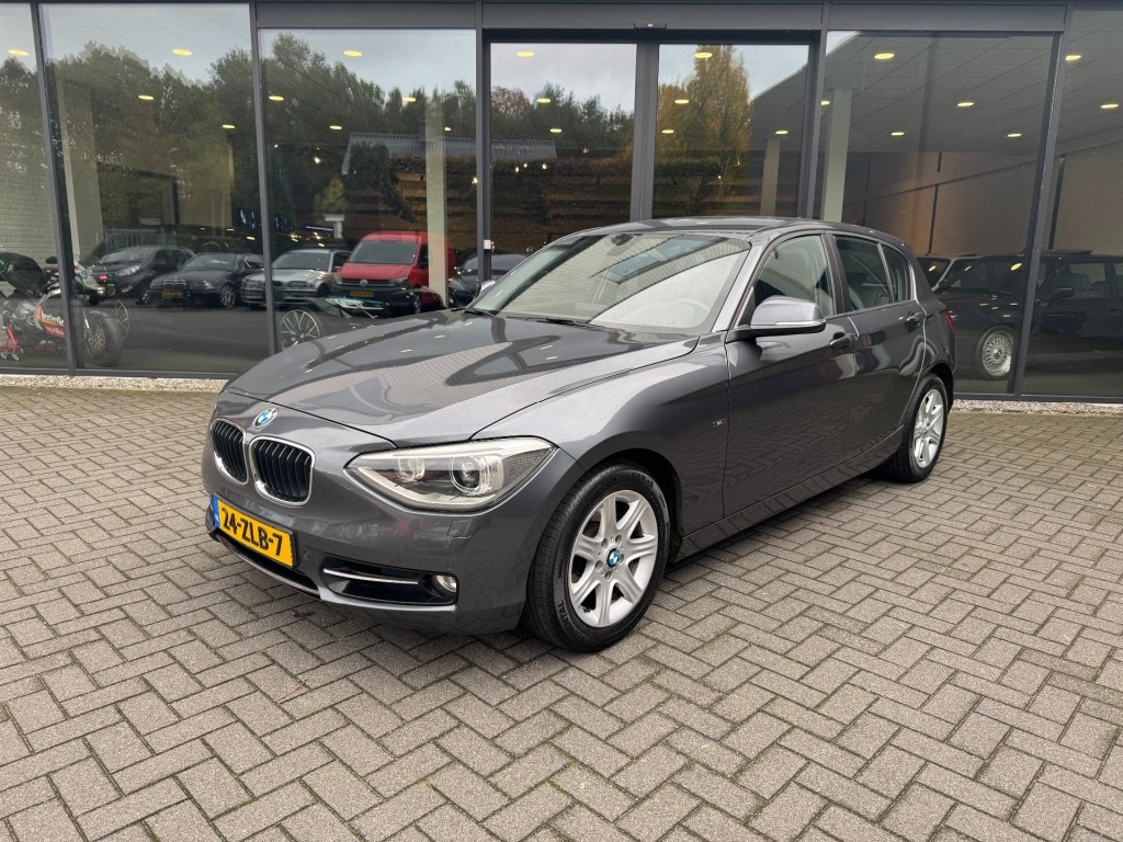 BMW 1-Serie 118i 170pk Sportline,Leer,Xenon,Navi,Clima,Cruise,Dealer OH