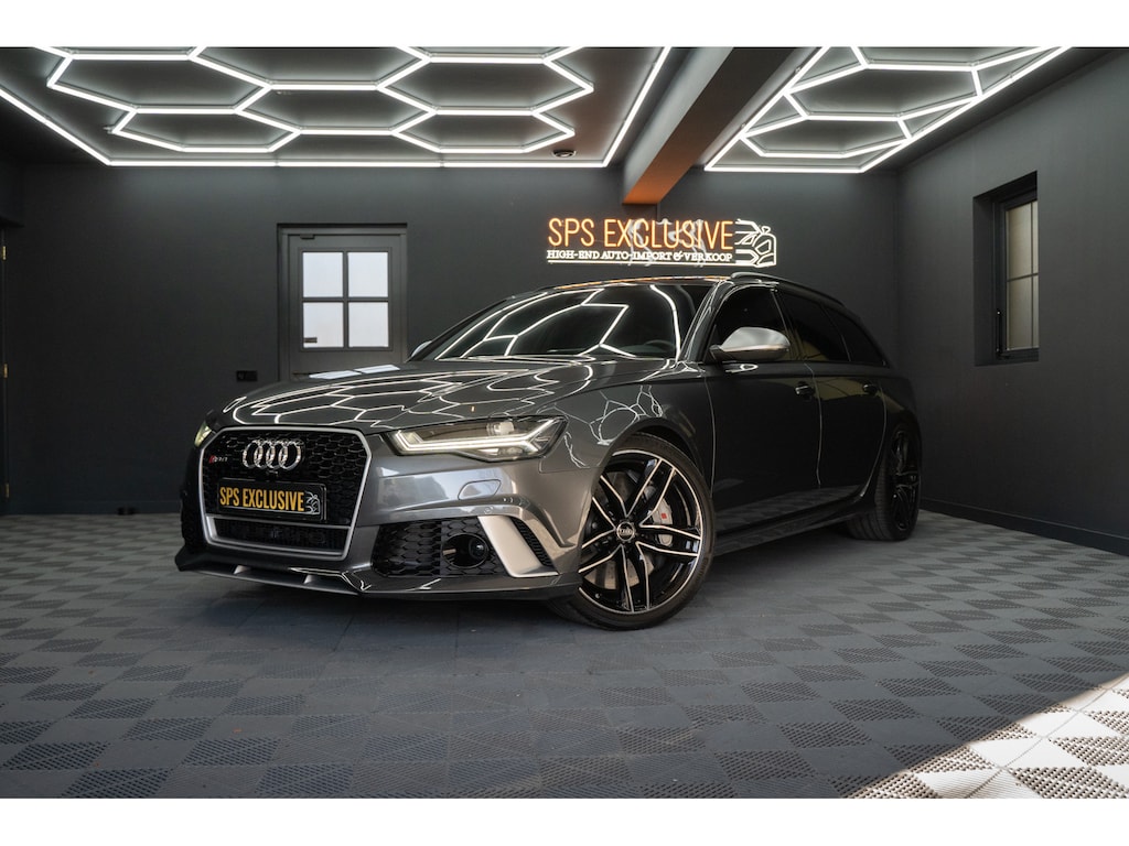 Audi RS6 A6 Avant 4.0 TFSI quattro Pro Line Plus Keramisch / Pano / Alarm / Facelift / luchtv. / Matrix / ACC / Carbon