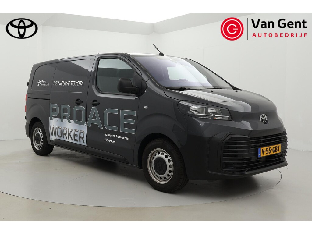 Toyota PROACE Electric Worker Challenger Extra Range 75 kWh | Apple Carplay / Android Auto | Cruise Control | Airco | Parkeersensoren achter | 3-zits