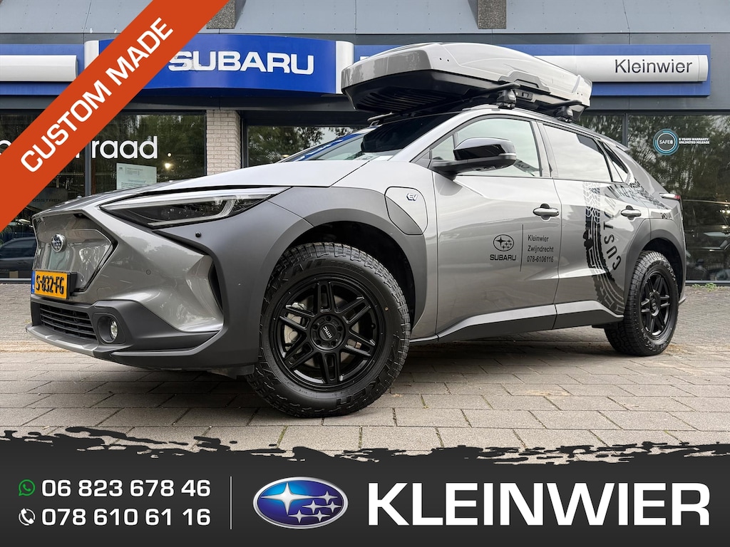 Subaru Solterra 71,4 kWh 218pk AWD | SKY PACKAGE | 2 inch Lifkit | All Terrain Banden | Panodak
