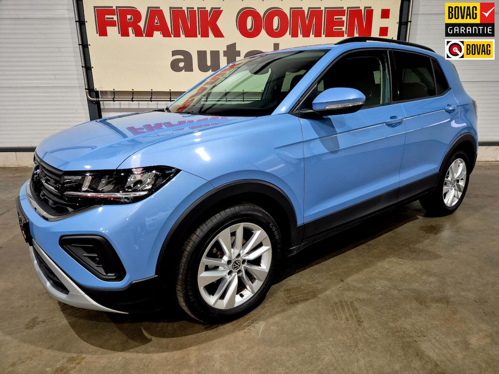 Volkswagen T-Cross 1.0 TSI 116PK Life Edition + LED|Keyless|Apple|Android|DAB|Digital cockpit|Airco|PDC|Camera|Lane|17"LMV