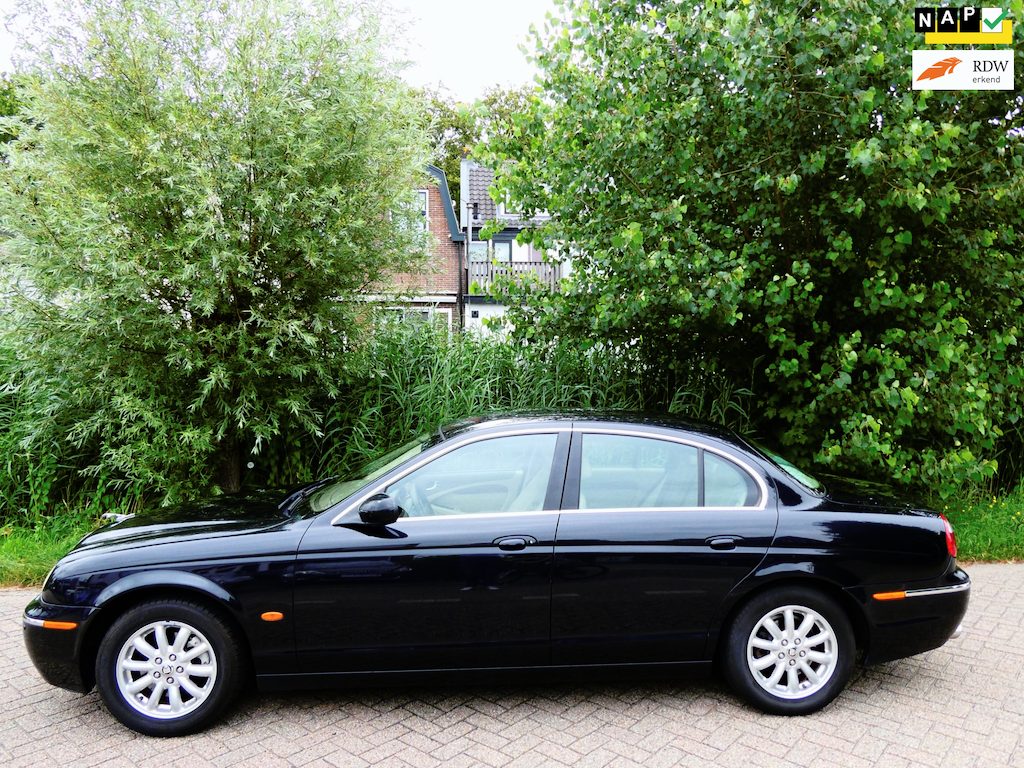 Jaguar S-Type 2.5 V6 Automaat 204pk Clima Leder Youngtimer