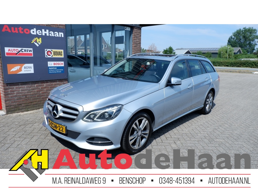 Mercedes-Benz E-klasse Estate 220 CDI Pres. Avant. Pano/1e eig./Navi/Trekhaak/Leer/Cruise/Luch