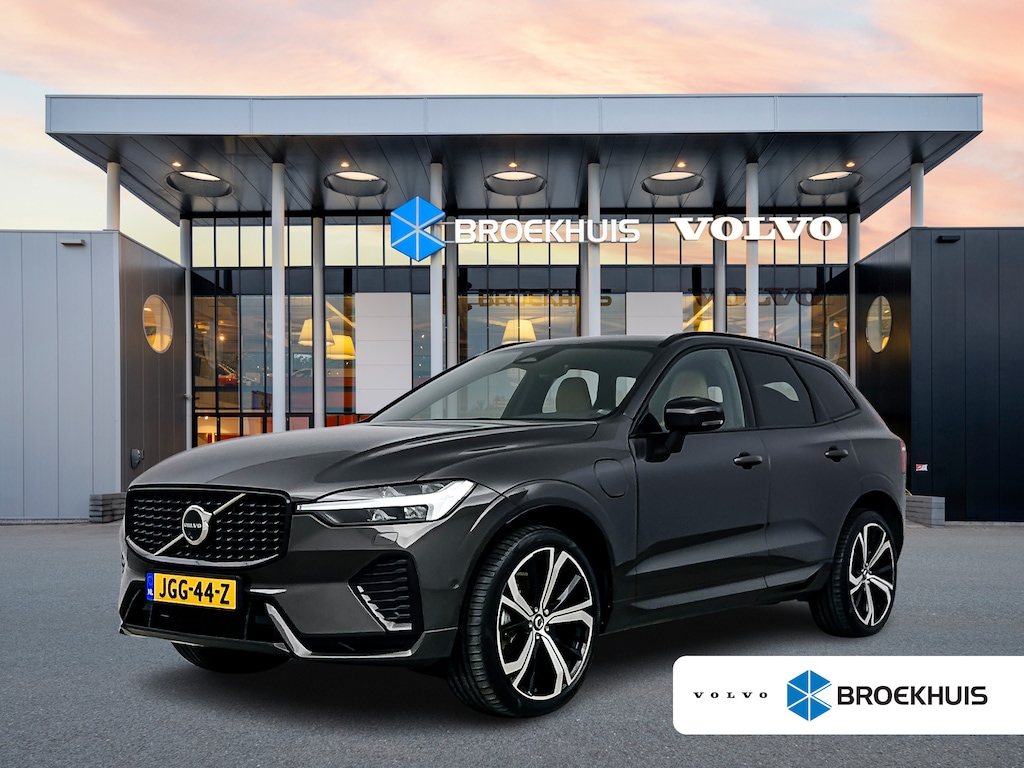 Volvo XC60 2.0 T6 Plug-in hybrid AWD Plus Dark | 21" | Geventileerd Nappa Leder | 360 Camera | Harman Kardon | Getint glas | Elektr. verst. stoelen | Stoel/stuur/achterbankverwarming | Adaptieve Cruise | BLIS