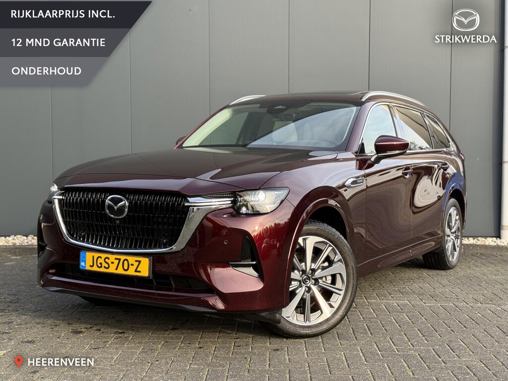 Mazda CX-80 2.5 e-SkyActiv PHEV Takumi Plus | Demo | All Season Banden | Semi-elektrische Trekhaak | 7 persoons
